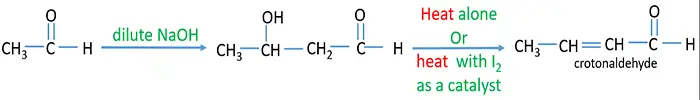 crotonaldehyde prepare